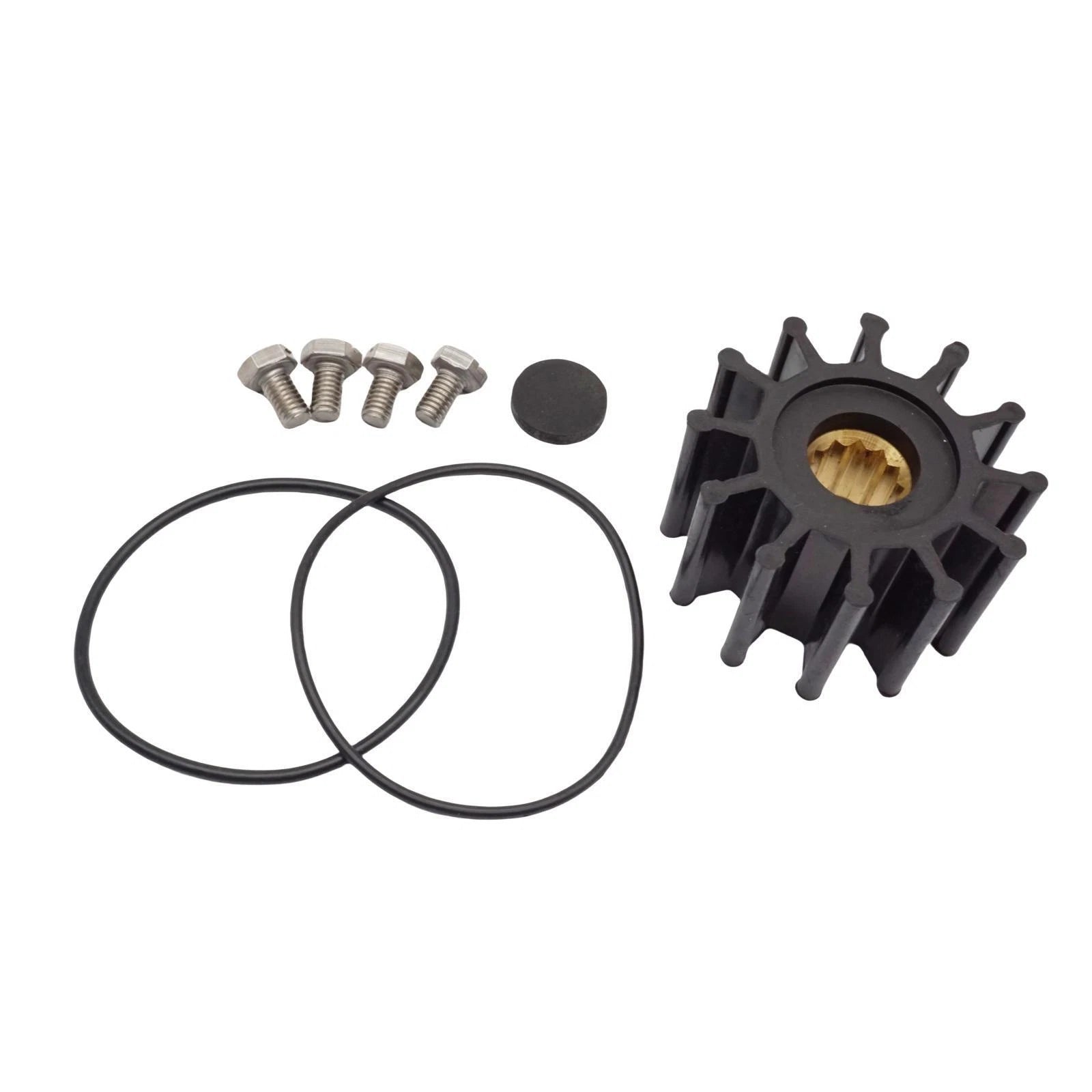 Water Pump Impeller Kit with O-ring for Yanmar Marine Diesel 3JH 4JH