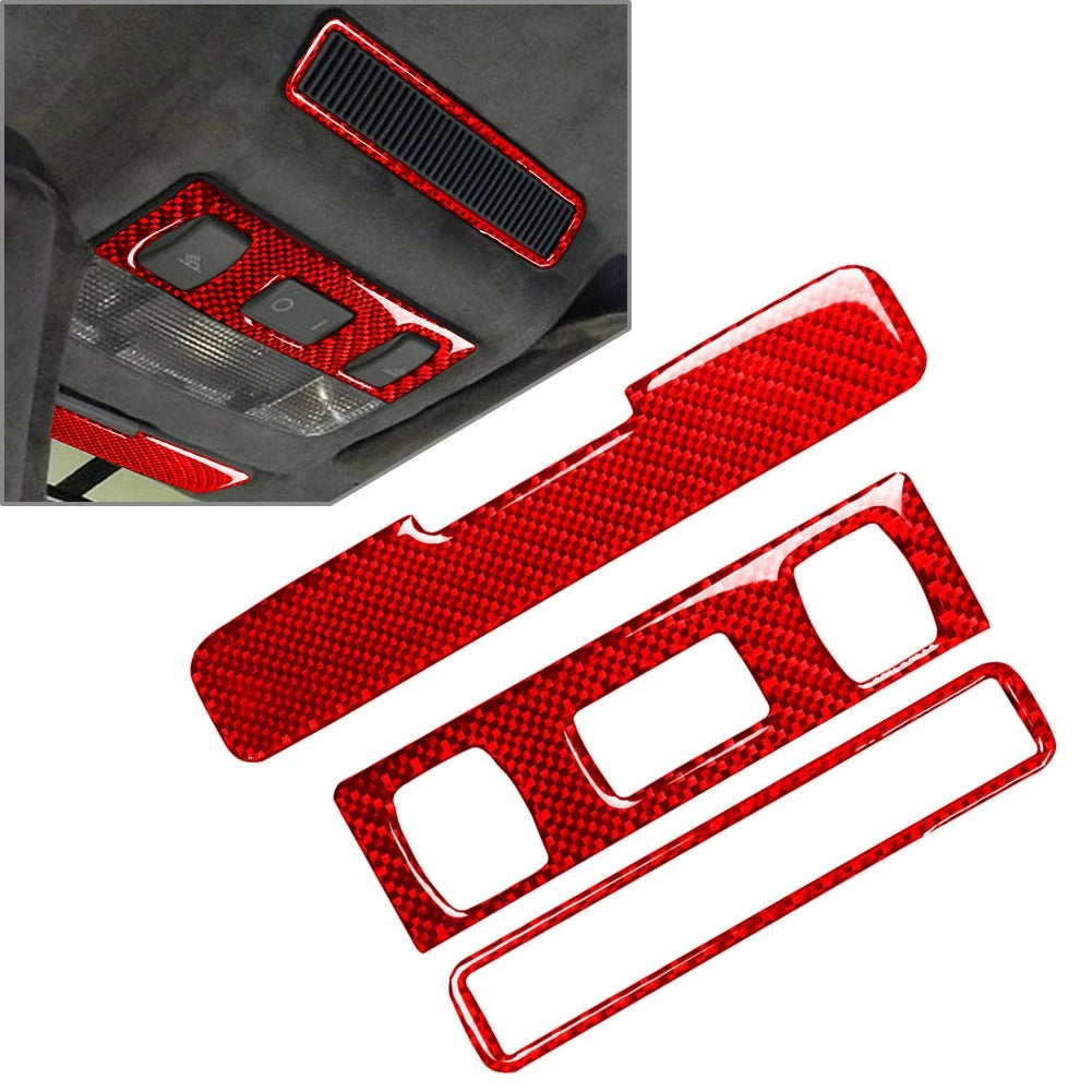 Carbon Fiber Hardtop Reading Light Panel Cover Kit for Audi TT 8N (2001–2006)