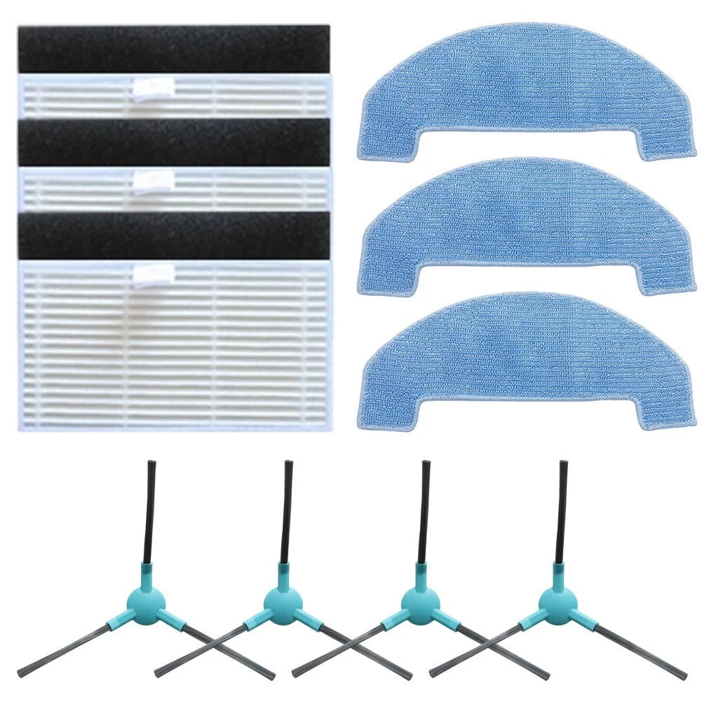 Mop Cloths & Filter Pack for Ultenic T10 Lite (2021–2023)