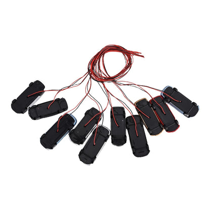 Model Train Car 45mm x 16mm x 11mm 6V Random Color