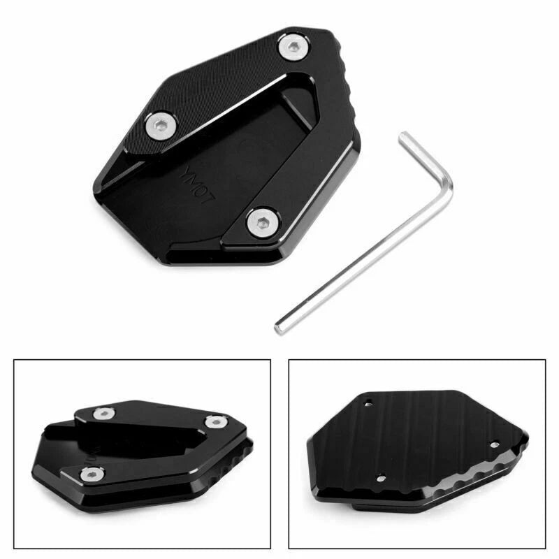 Side Stand Kickstand Enlarger Plate for Yamaha MT07 FZ07 Tracer 700 (2014–2019)