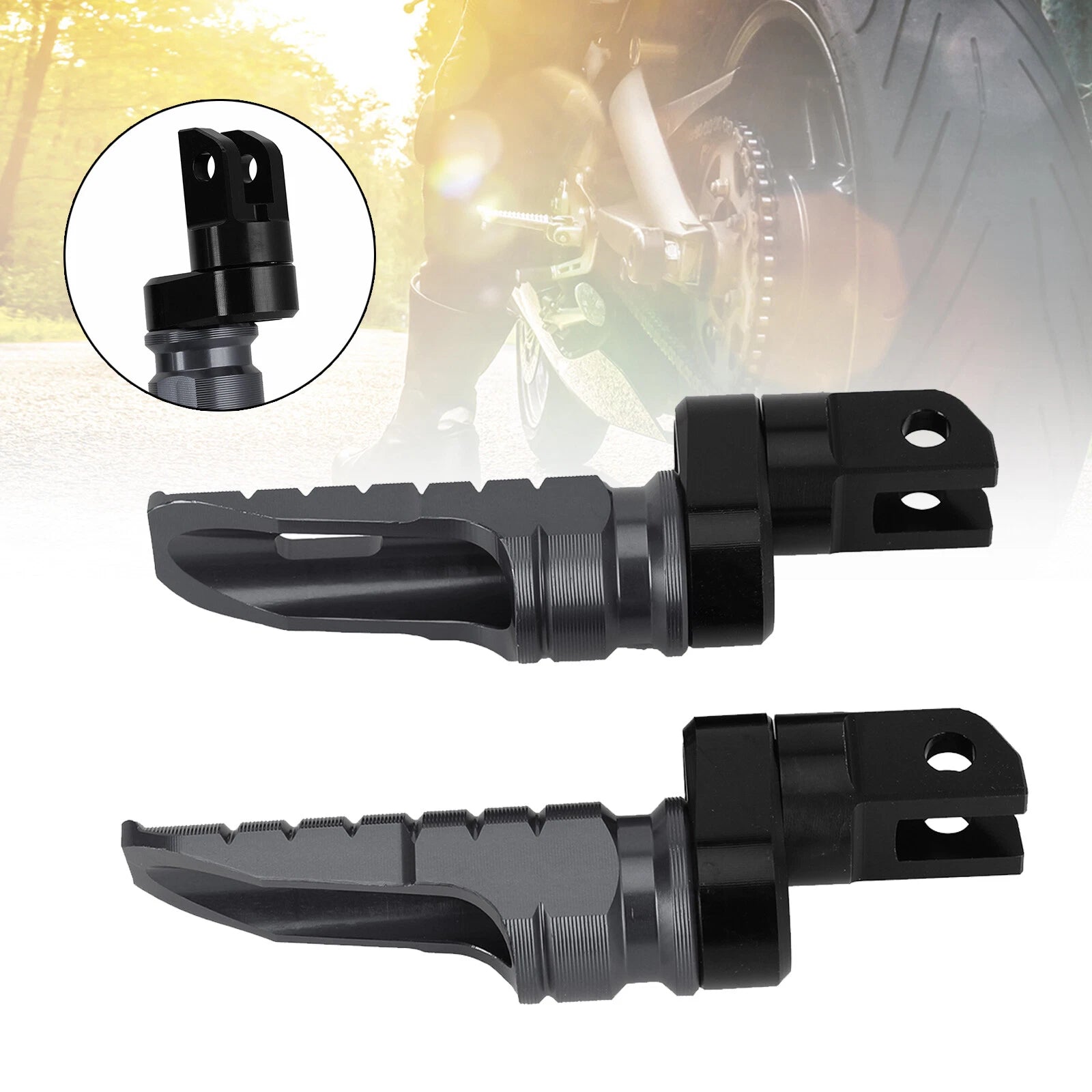 Front Footrests Foot Pegs for Benelli Tornado 252R 302R TNT 899 (2021-2022)