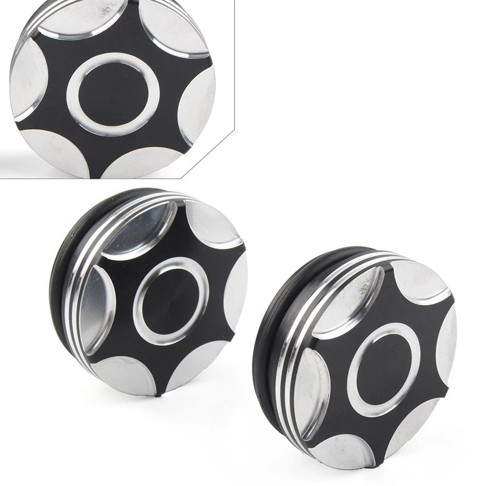 CNC Swingarm Pivot Bolt Covers for Harley V-Rod (2006–2017) VRSCF VRSCAW Type 5