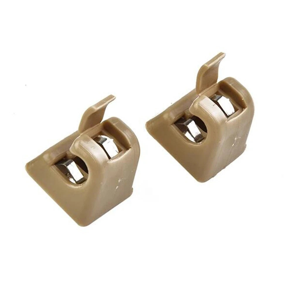 2pcs Car Sun Visor Clips Holders Replacement 12681000127101 For Mercedes-Benz