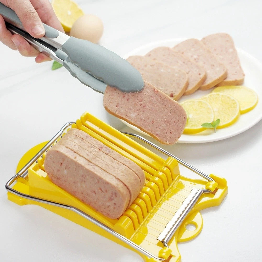 Kitchen Slicer for Ham Eggs Fruits - Rust Resistant Stainless Steel Wire
