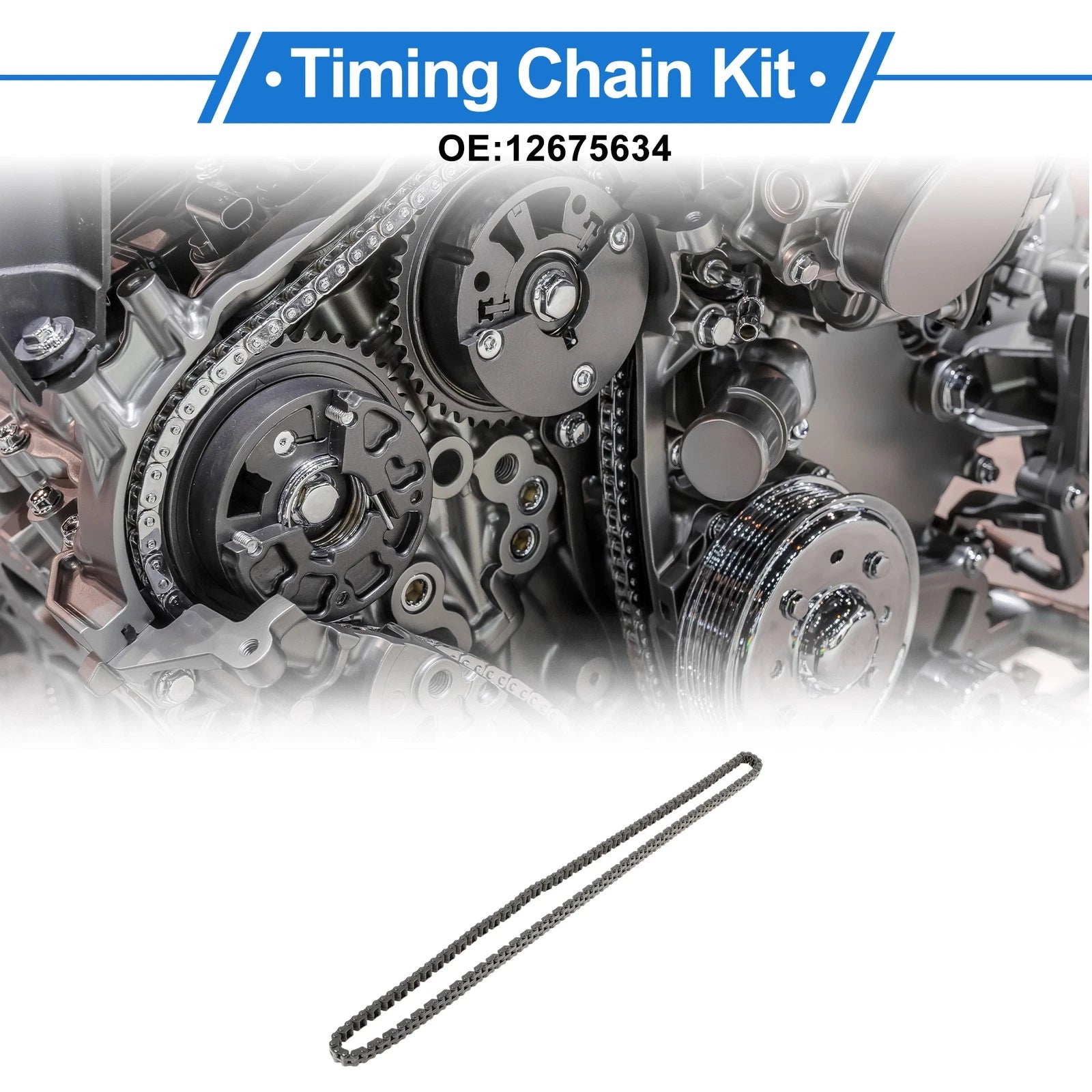 Timing Chain Kit for Chevrolet Spark 2016-2022 Replacement OEM Quality