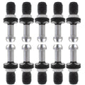 10pcs Pull Stud Retention Knob for Kia Mori Seiki (BT40, 90°, 0.589")