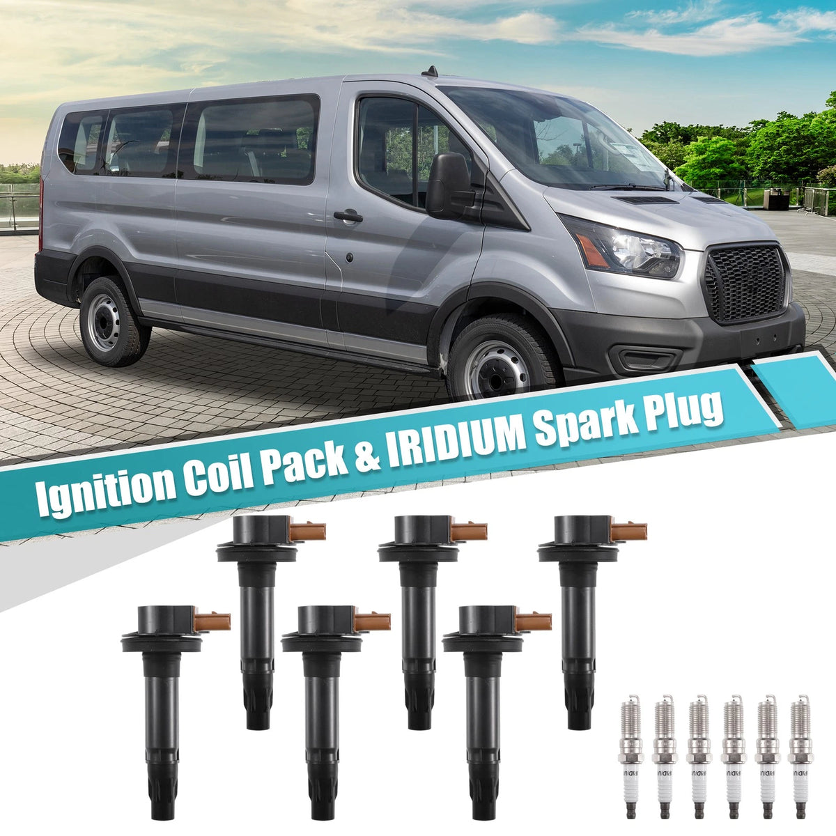 Set of 1 Ignition Coils Pack No. BL3Z-12029-C for Expedition V6 3.5L (2015–2017)