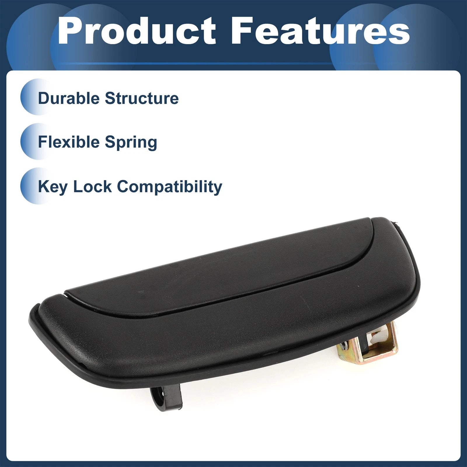Door Handle Exterior Front Right Replacement for Hyundai PORTER (1993–1997)