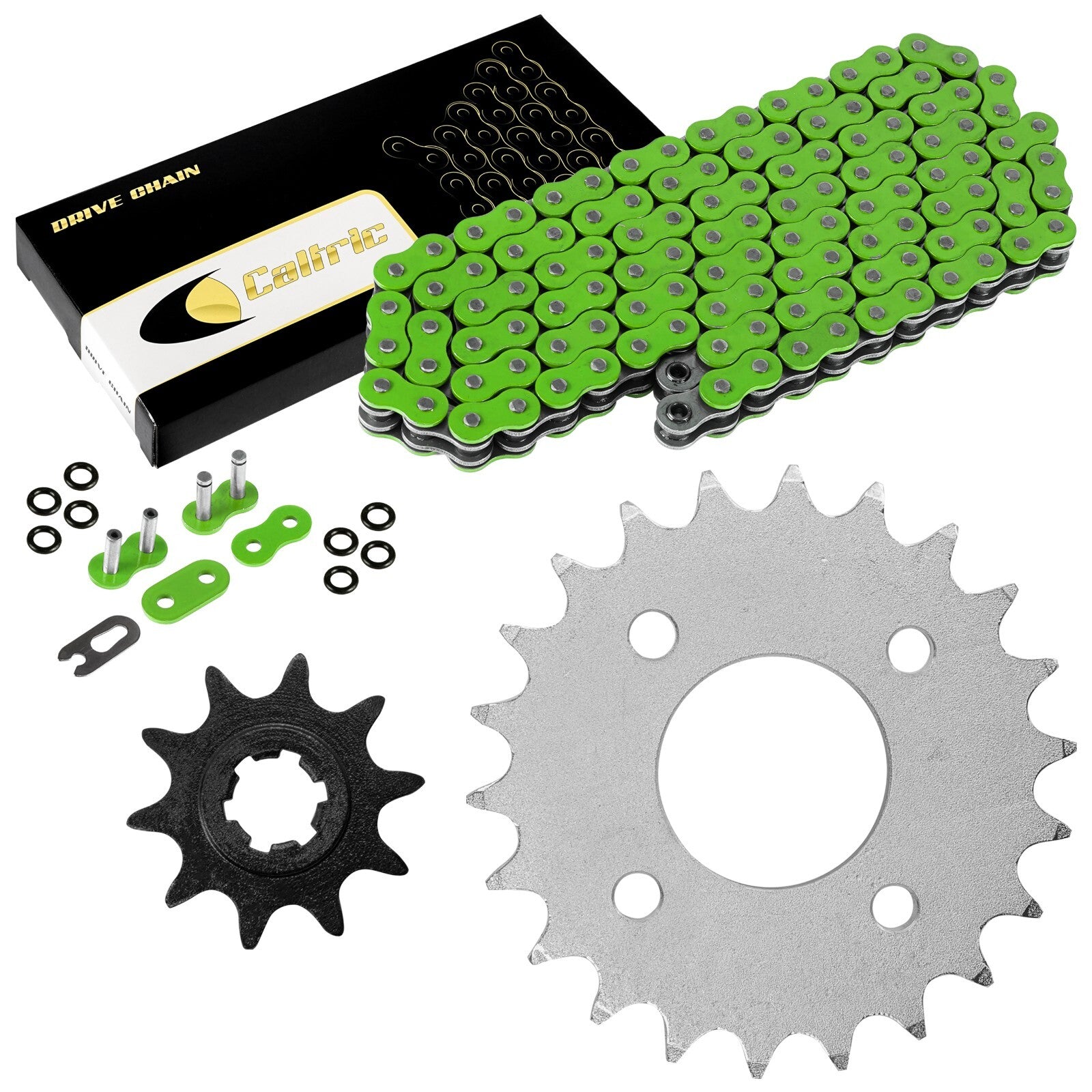 Drive Chain Sprocket Kit Replacement for Suzuki LT80 Quadsport 1989–2006