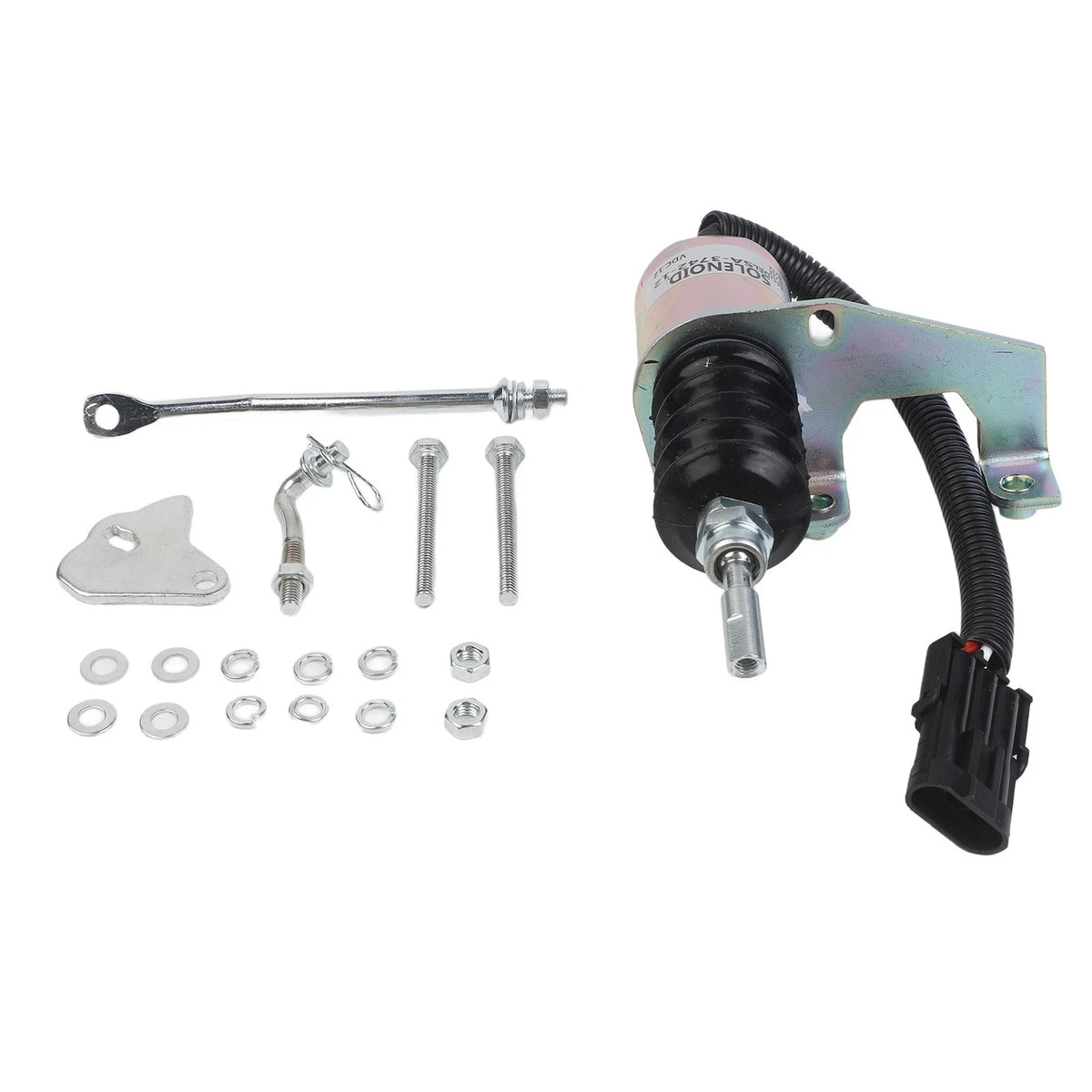 Solenoid Coil Valve for Deutz RSV Fuel Shutoff 12 Volt DC