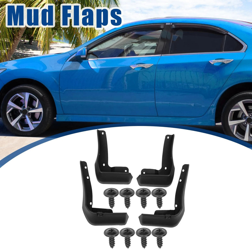 Mud Flaps Kit Front and Rear Splash Guards for Honda Accord (2018–2021)