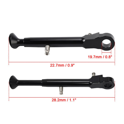 Adjustable CNC Aluminum Kickstand for Yamaha R1 R6S (1998–2010) Black