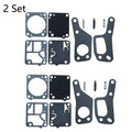 Set of 2 Carburetor Repair Kits for Zama RB19 McCulloch Mini Mac (110–140)