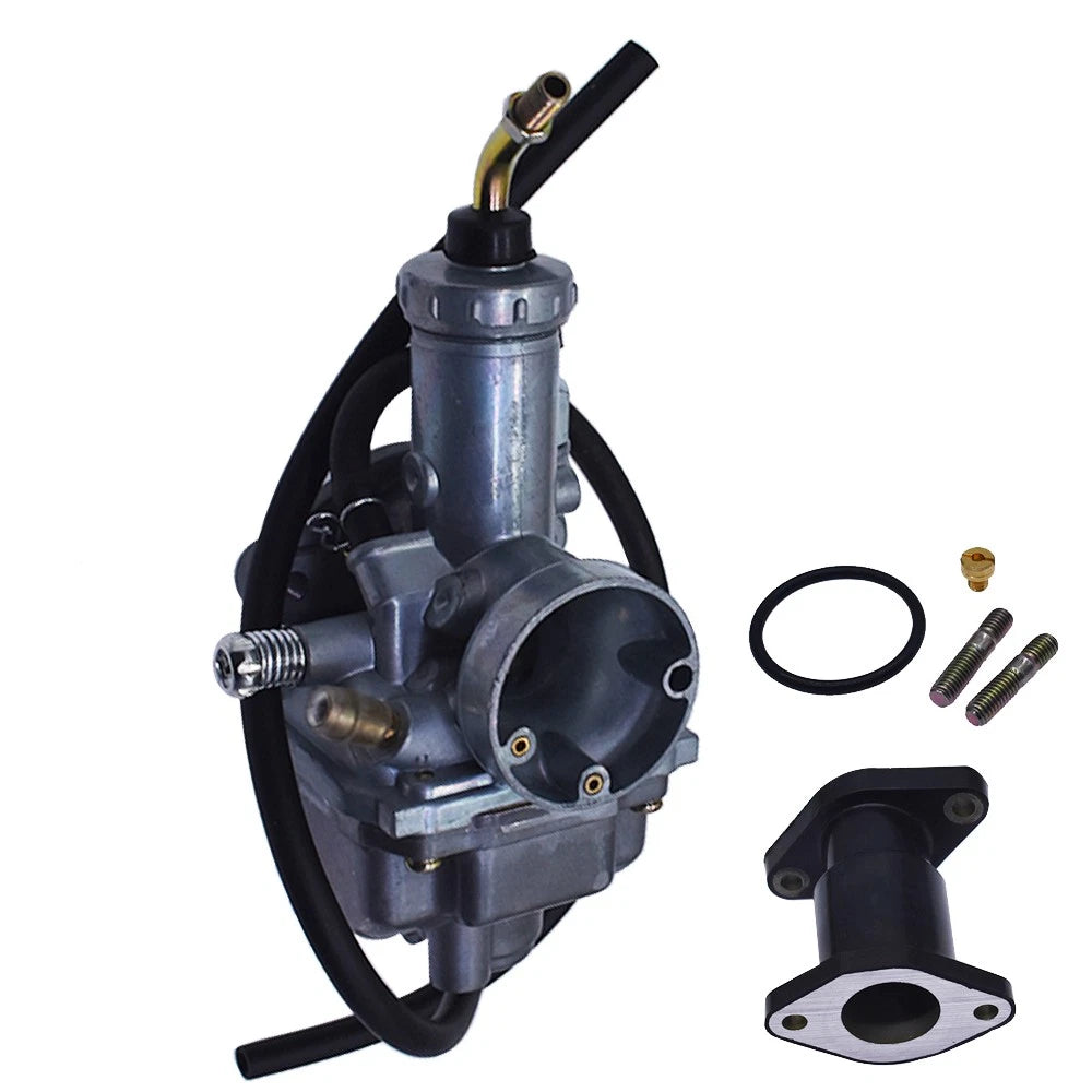 Intake Manifold Boot & Carburetor for Yamaha Breeze 125 YFA1 (1989–2004)