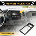 Carbon Fiber Pattern Dashboard Meter Frame Cover for Ford Maverick (2022-2024)