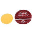 Engine Start Stop Button Cover Trim Red for Mercedes-Benz C-Class (2022–Present)