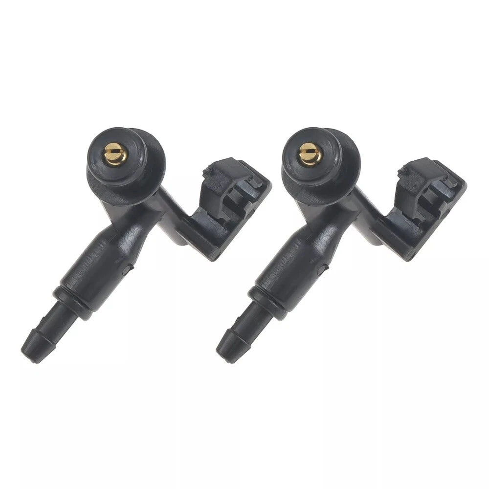 2Pcs Front Windshield Wiper Washer Jet Nozzles for Honda Fit Jazz (2015–2019)