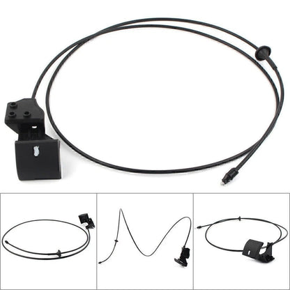 Hood Release Cable w/Handle for Jeep Commander (2006–2010) & Grand Cherokee (2005–2010)