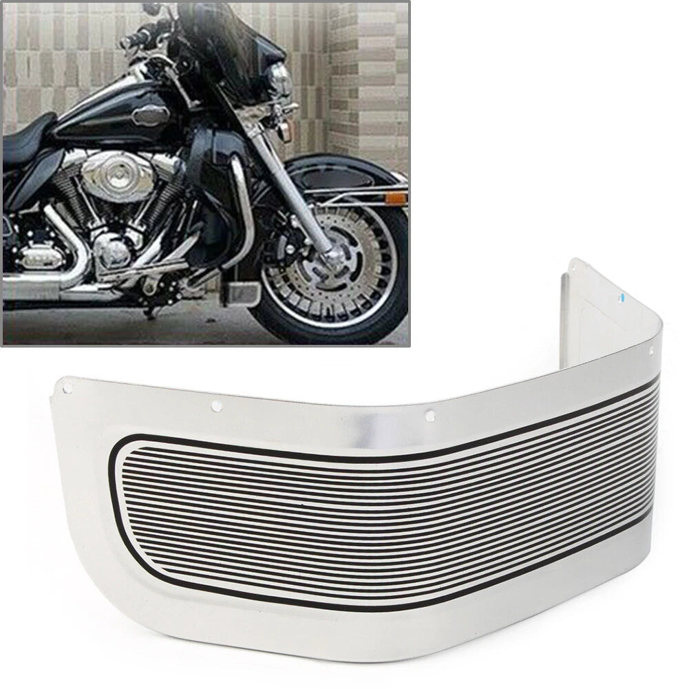 Chrome Front Fender Trim Skirt for Harley Touring Electra Glide (2014–2024)
