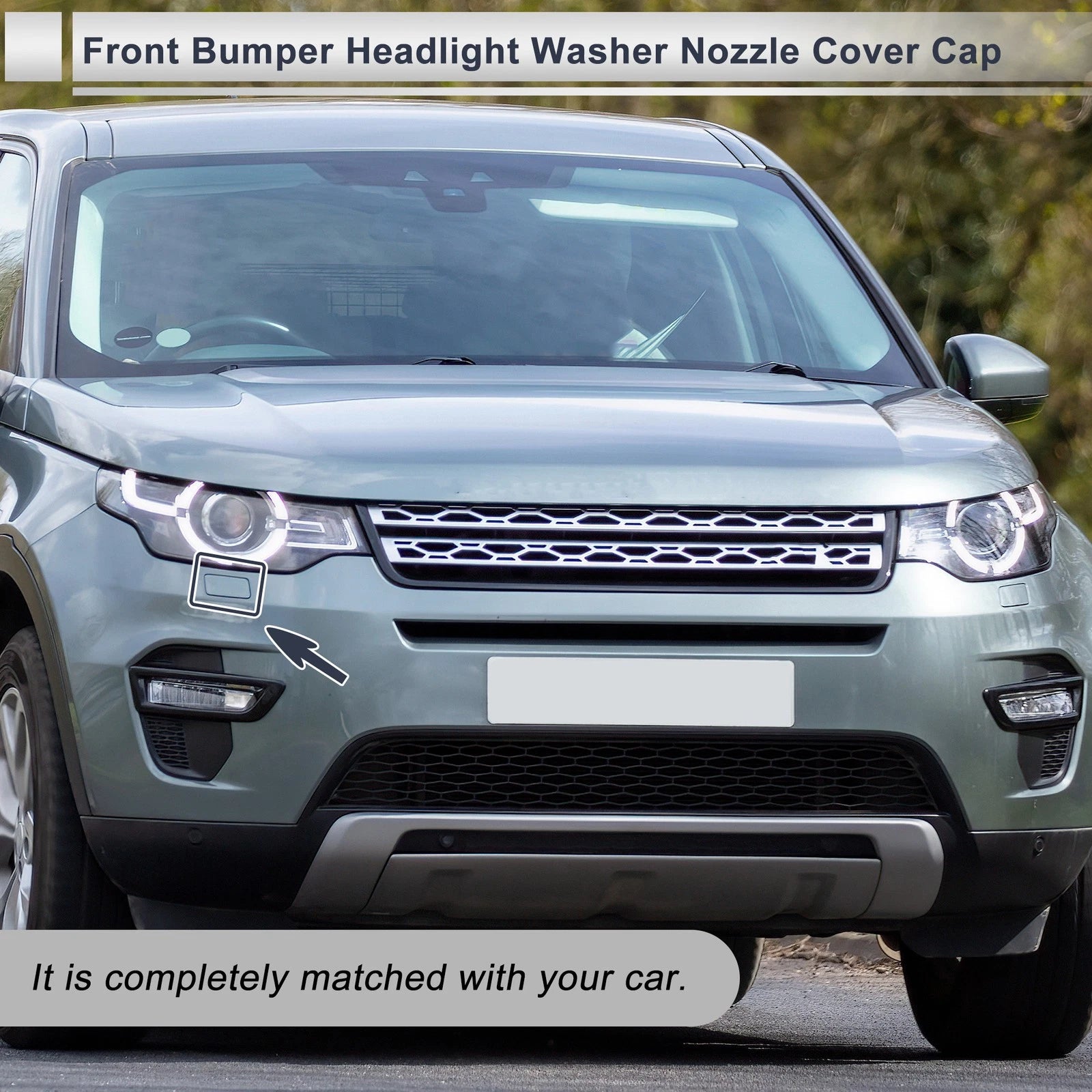Headlight Washer Nozzle Cover Cap for Land Rover (2010–2013)