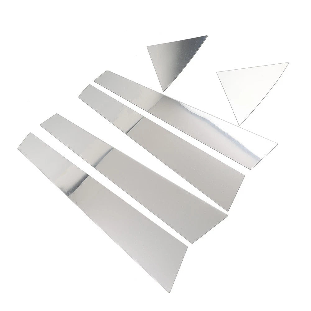 Pillar Post Window Trim for Kia Forte K3 Cerato (2009–2012) Silver