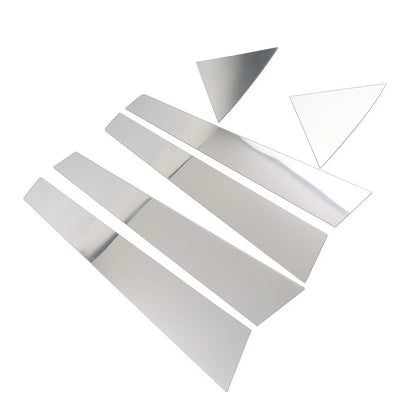 Pillar Post Window Trim for Kia Forte K3 Cerato (2009–2012) Silver