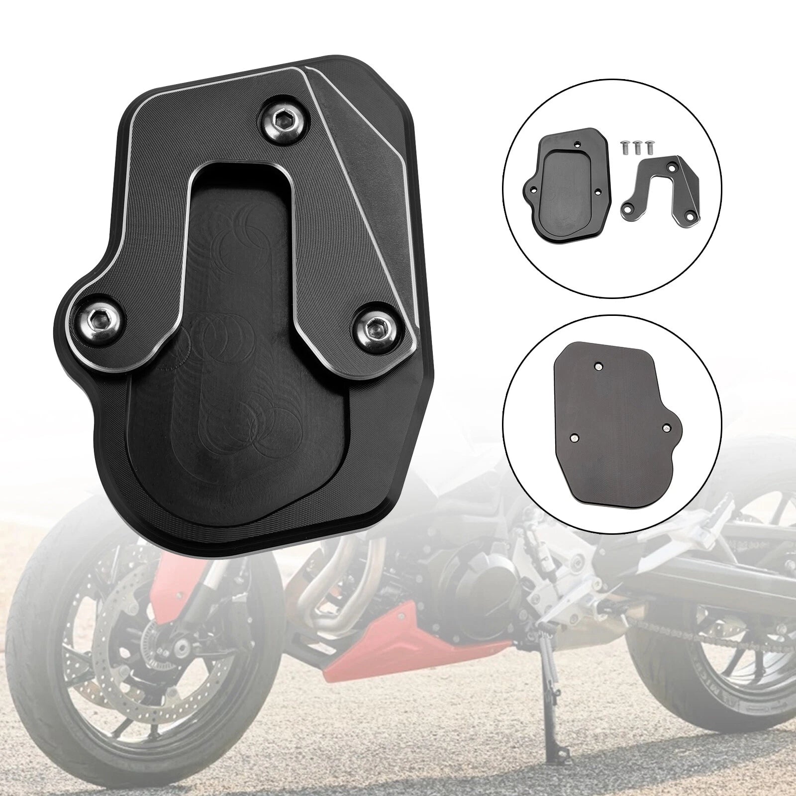 Kickstand Enlarger Pad for BMW F900R F900 R (2020) T8