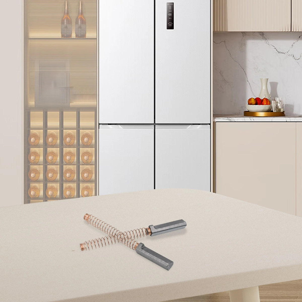 10X Copper Carbon Brush Set for Kitchen Appliances