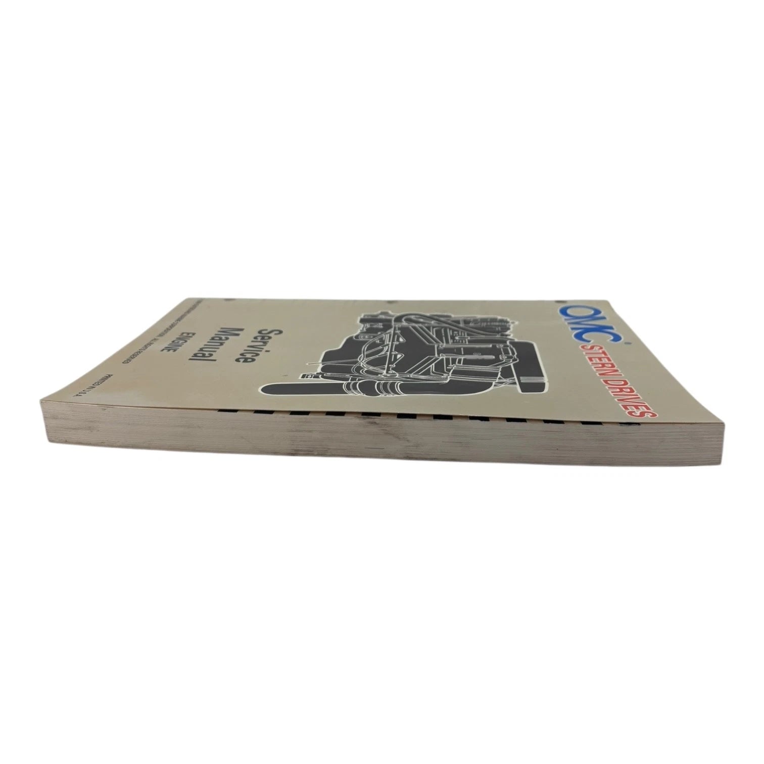 OMC Stern Drives Engine Service Manual 507282 for OMC (1996)
