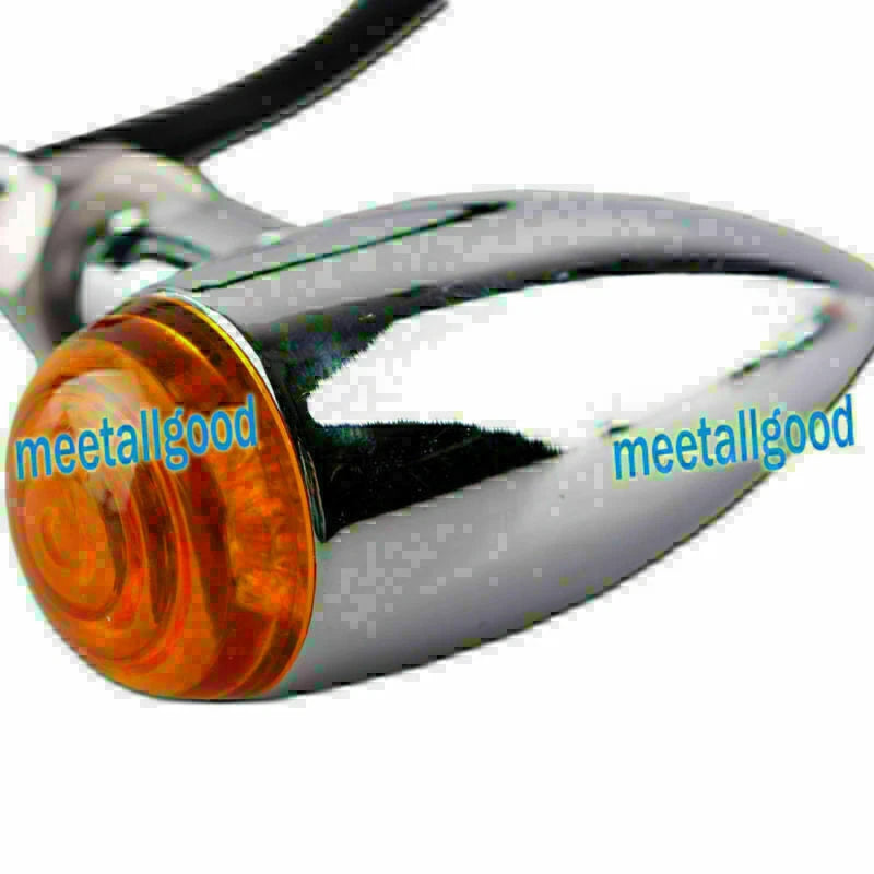 2 Wires Turn Signal Indicator Light with Lamp Shells for Universal (All Years)