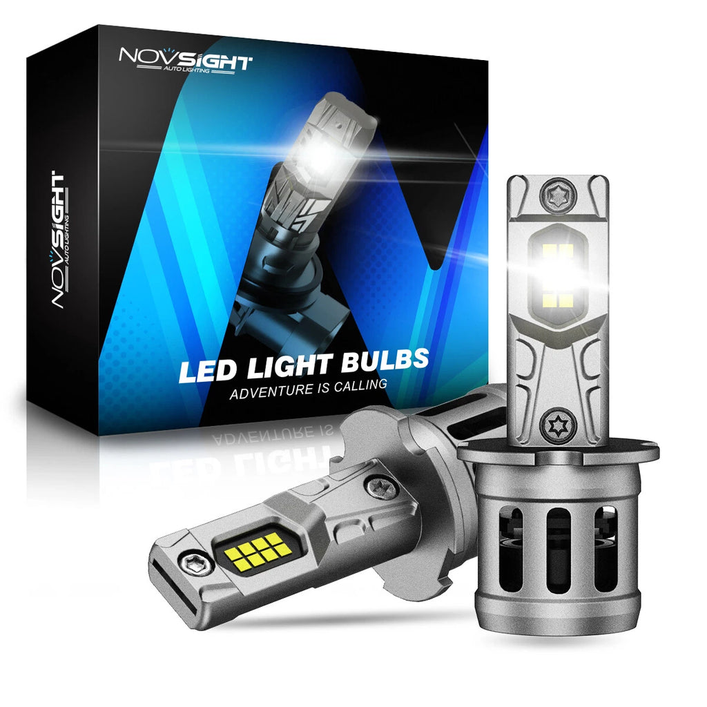 H3 LED Headlight Bulbs Conversion Kit for NOVSIGHT (2000–2023)