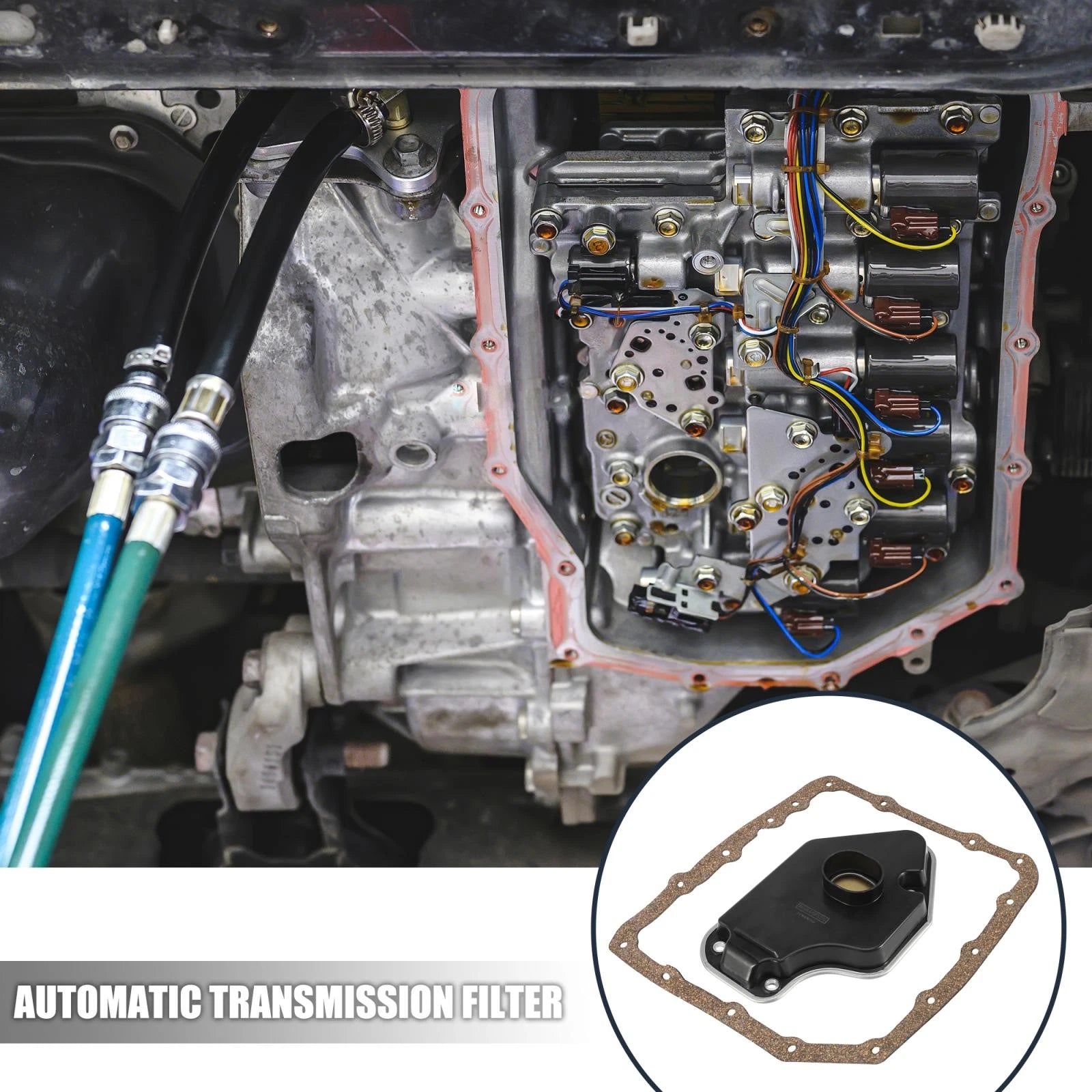 Automatic Transmission Oil Pan Gasket Kit for BMW E34 E36 (1990–1999)