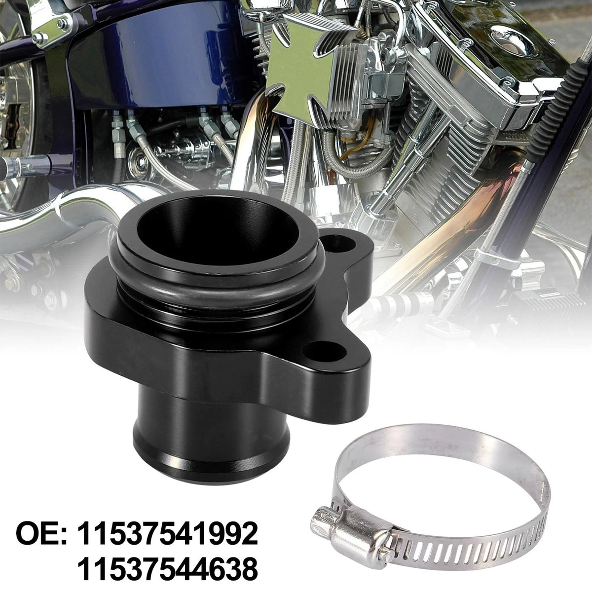 Water Hose Fitting Replacement Set for BMW 325i 335i 525i (2006–2010)