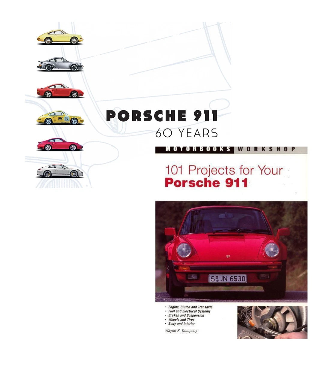 Porsche 911 Projects Book (1964–1989) - 60 Years & 101 Projects