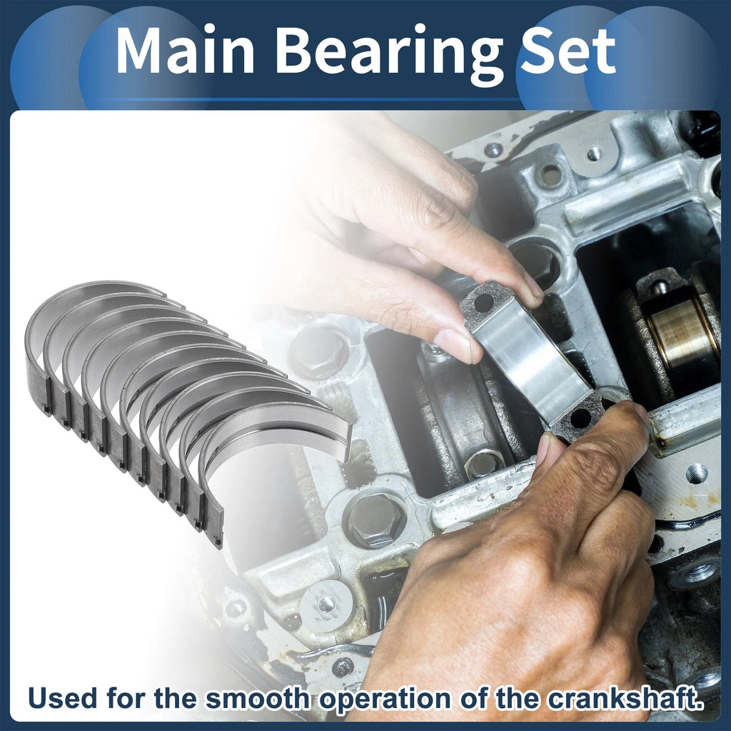 Main Bearing Set Replacement for Mercedes-Benz C200 (2003–2014) 10 Pieces