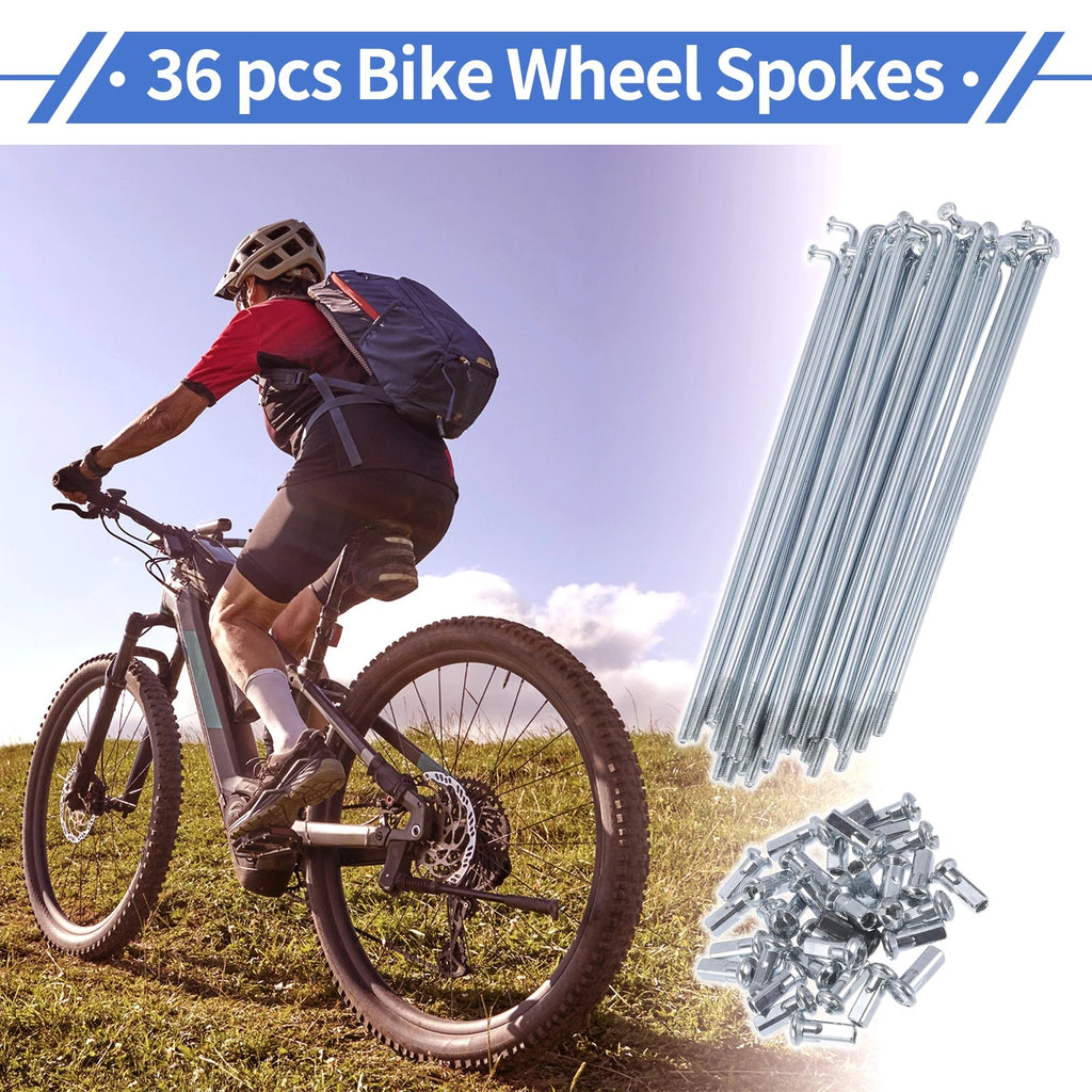 Spoke Nipple Set 12G 125mm Replacement for Universal Bike (Universal)