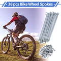 Spoke Nipple Set 12G 125mm Replacement for Universal Bike (Universal)