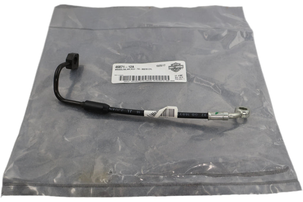 OEM Rear Brakeline HCU to Master for Harley-Davidson FXD Dyna (2012–2017)