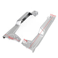 Rear Tail Seat Side Fairing Covers for Yamaha Tracer 9 GT (2021–2022) Silver