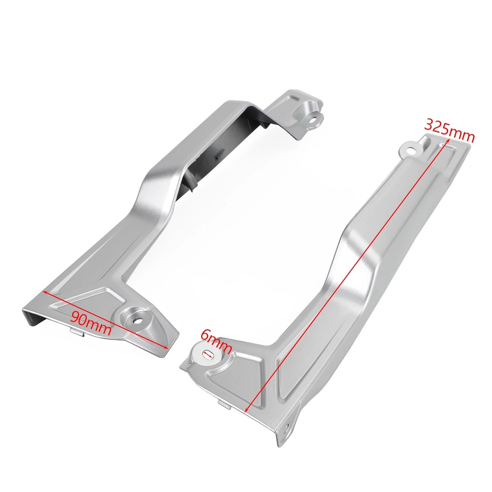 Rear Tail Seat Side Fairing Covers for Yamaha Tracer 9 GT (2021–2022) Silver