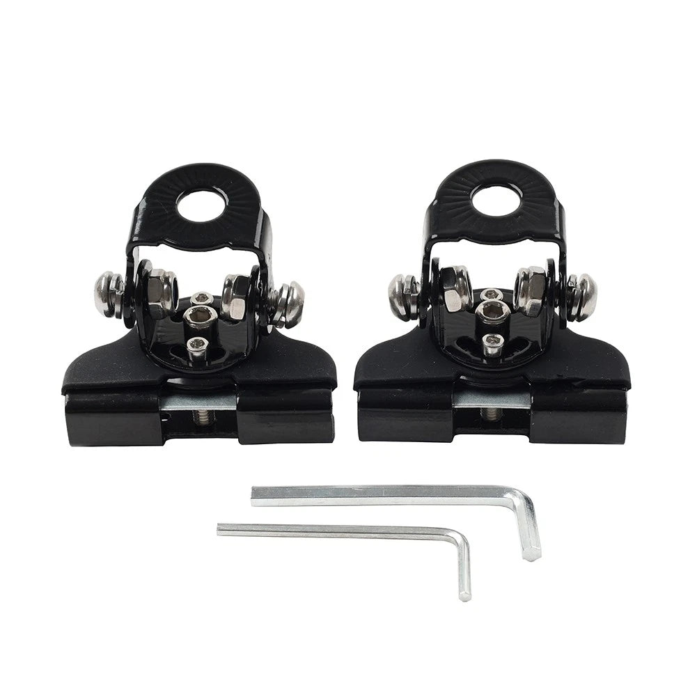 2X Universal Hood Light Bar Mount Clamp Bracket Holder Off Road