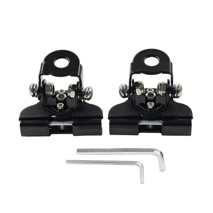 2X Universal Hood Light Bar Mount Clamp Bracket Holder Off Road