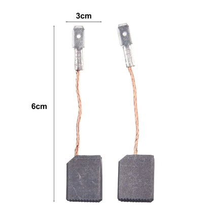 2X Carbon Brushes for Wepba 17125 Quick