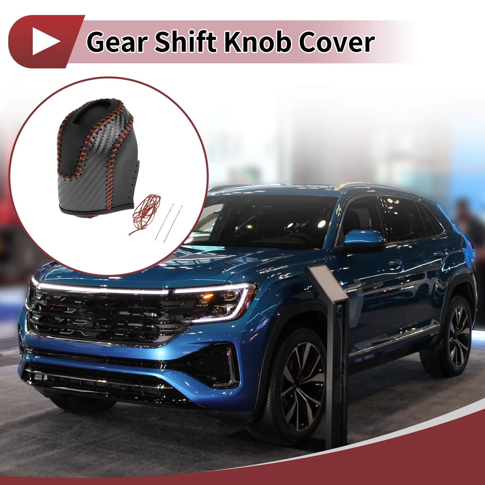 Gear Shift Knob Cover Replacement for Volkswagen Taos (2022–2023)