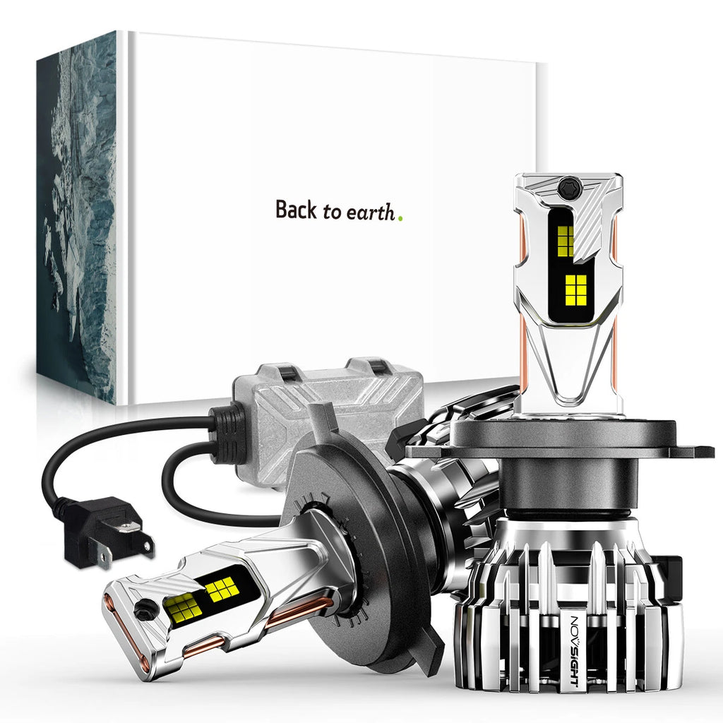 NOVSIGHT H4 9003 LED Headlight Bulbs for