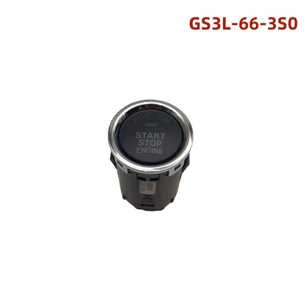 GS3L-66-3S0 Ignition Start Switch Button ABS Replacement for Mazda For GH 2.5L