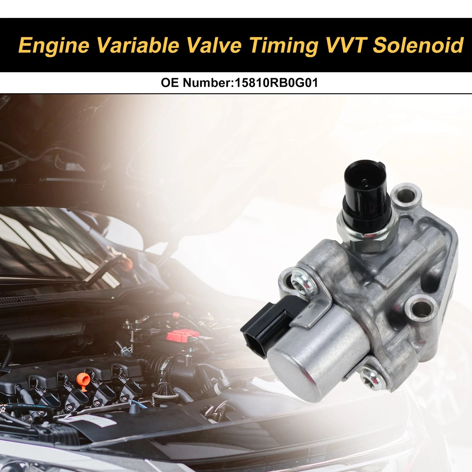 Engine Variable Valve Timing VVT Solenoid Replacement for Honda Fit (2009–2013)