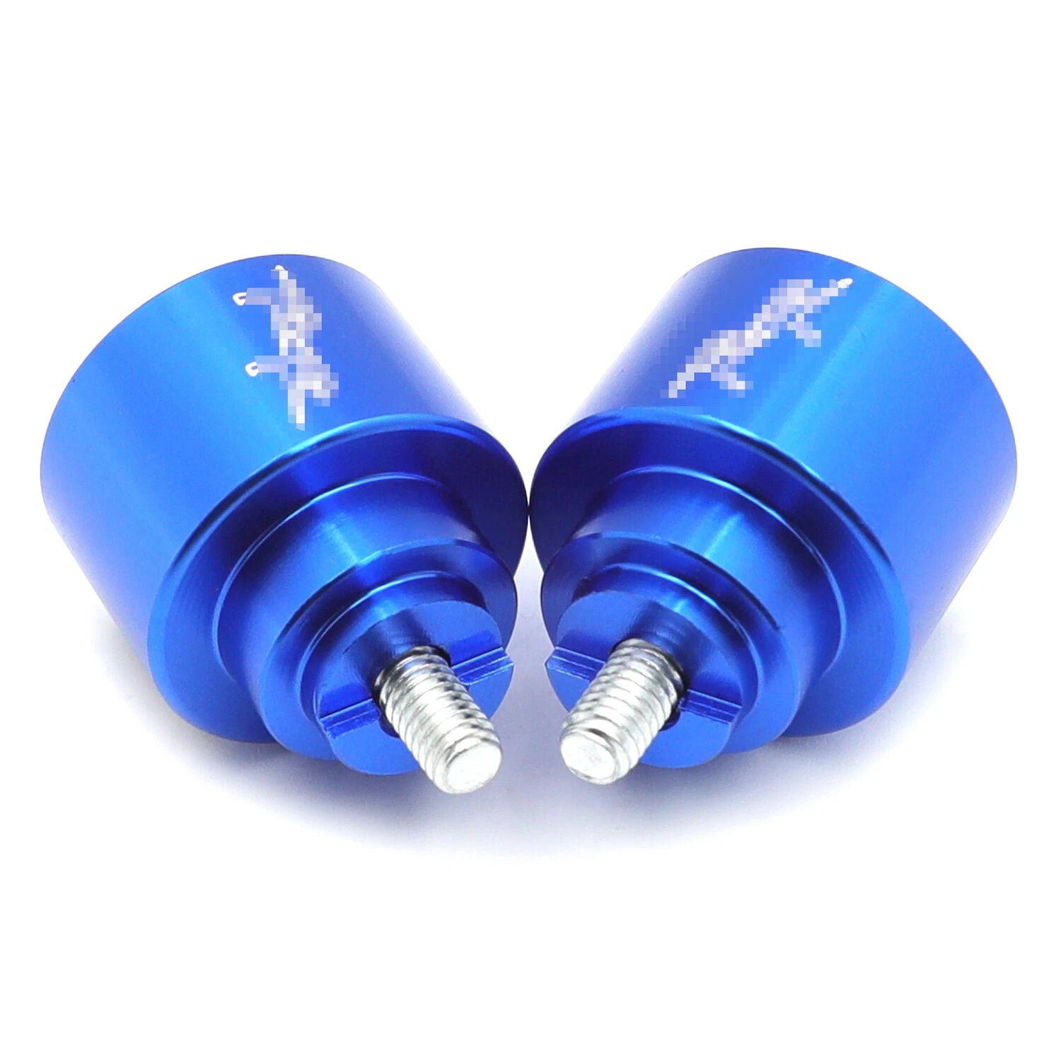 Blue Bar Ends Hand Grip Handlebar End Caps for CBR 929RR (2000–2001)