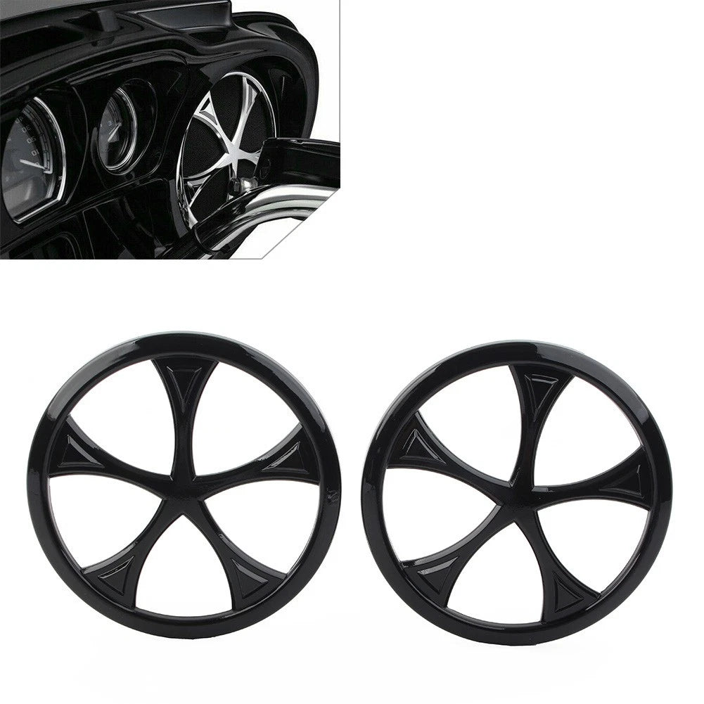 Front Speaker Grill Trim Cover Fit Harley Trike Tri Glide Ultra Classic 14-22 21
